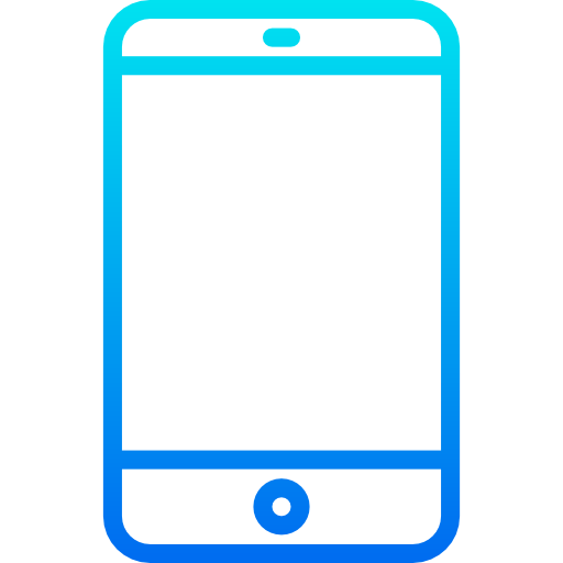 telefone celular azul